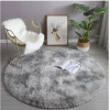 Paklājs Strado Round Shaggy Ombre 140x140 Ombre Silver.