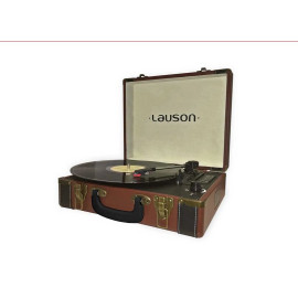 Lauson CL605 Bluetooth vinila plašu atskaņotājs ar skaļruņiem. 