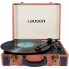Lauson CL605 Bluetooth vinila plašu atskaņotājs ar skaļruņiem. 
