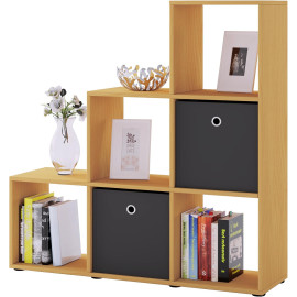 VCM “Nitas” kāpņu veida plaukts ar 2 uzglabāšanas kastēm.