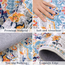 SHACOS paklājs/celiņš ar īsu, mīkstu plūksnu 60 x 180 cm.