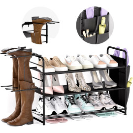 Metāla apavu organizators.