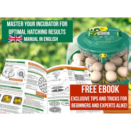 Dural's DX5® , FCC un CE sertificēts olu inkubators.