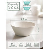 DOWAN bļodu komplekts, 950 ml, 4 gab., balts.