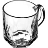 KADAX stikla krūzes ar rokturi Frida, 300 ml, 6 gab., karstajiem un aukstajiem dzērieniem.