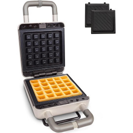 Gadgy 2-in-1 vafeļu un sviestmaižu gatavotājs.