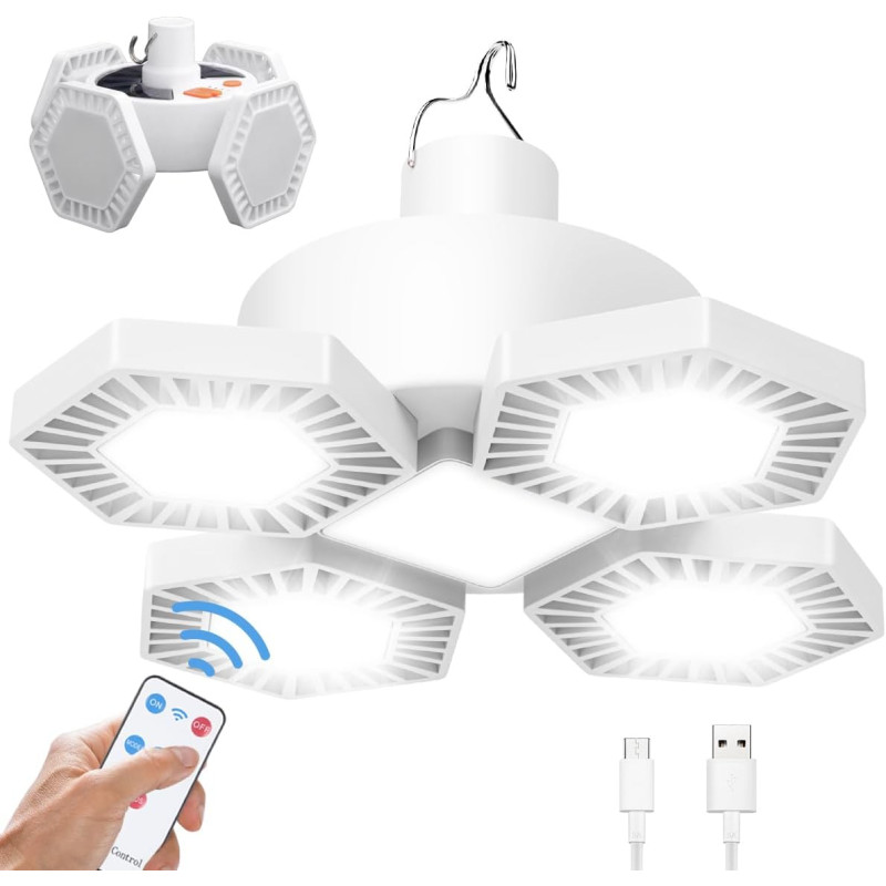 169 LED kempinga lampa.