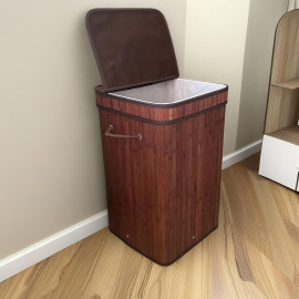 “Siyecioa” bambusa veļas grozs.