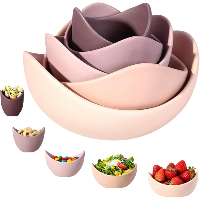 Notakia dekoratīvo bļodu komplekts (5 gab.).