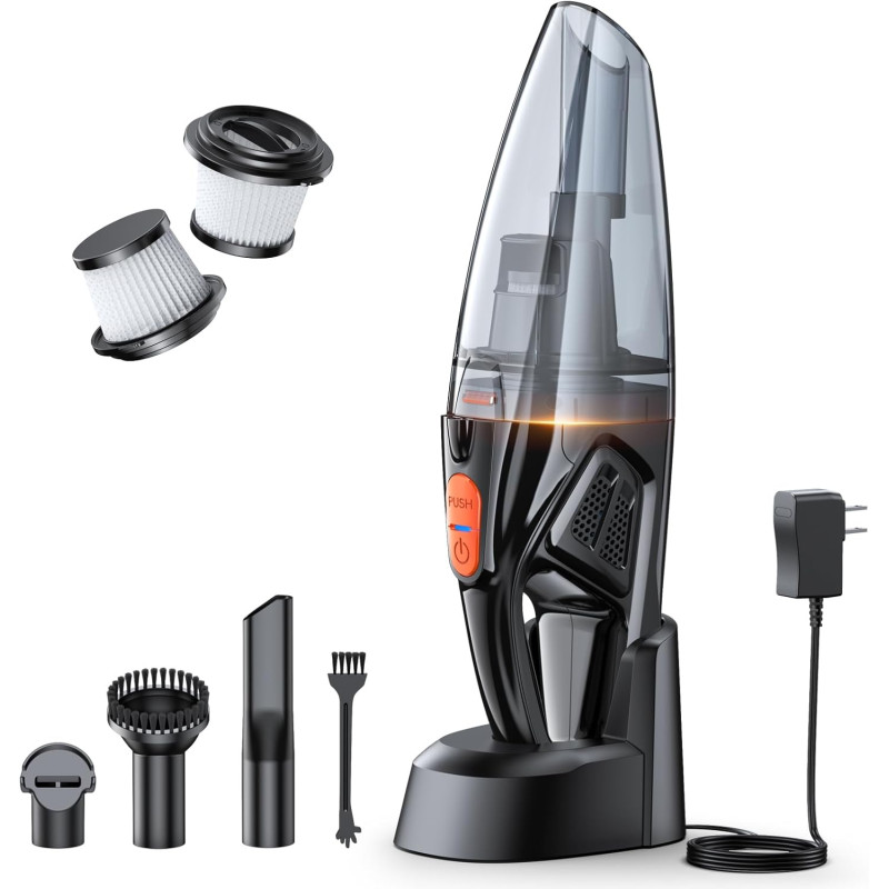 Bezvadu rokas putekļsūcējs “Rolgno”.