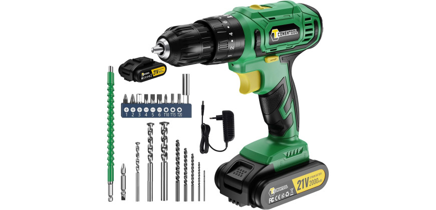 Conentool bezvadu skrūvgriezis 21 V.