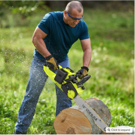 “VOERJIA” 16 collu bezvada motorzāģis.