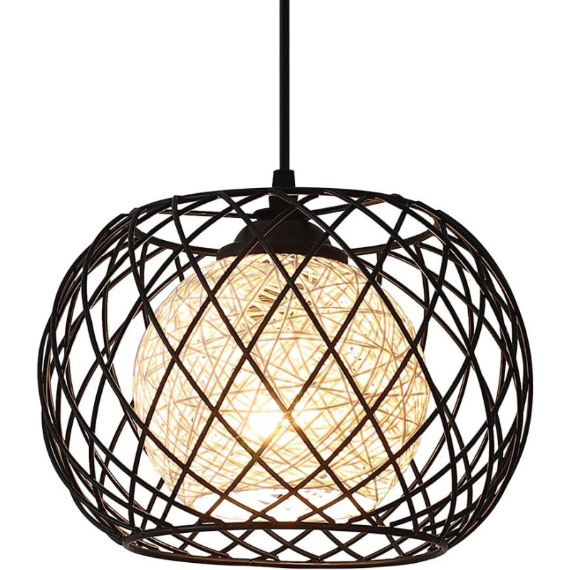 “WOWEWA” LED Retro Vintage Industrial griestu lampa.