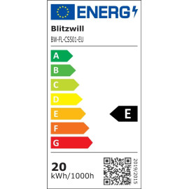 Griestu ventilators ar LED apgaismojumu, Ø 66 cm, ar lietotnes un pults vadību.