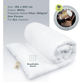 Sega 155 x 200 cm, balta.