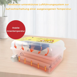 Inkubators “TRIOCOTTAGE” 24 vistu olām.