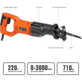 Yunirvana 710 W virzuļzāģis.