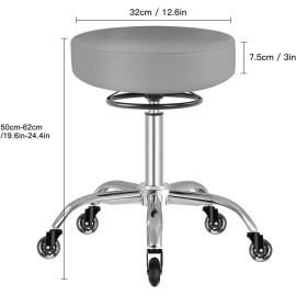 “OUTMASTER” augstumā regulējams krēsls ar riteņiem.