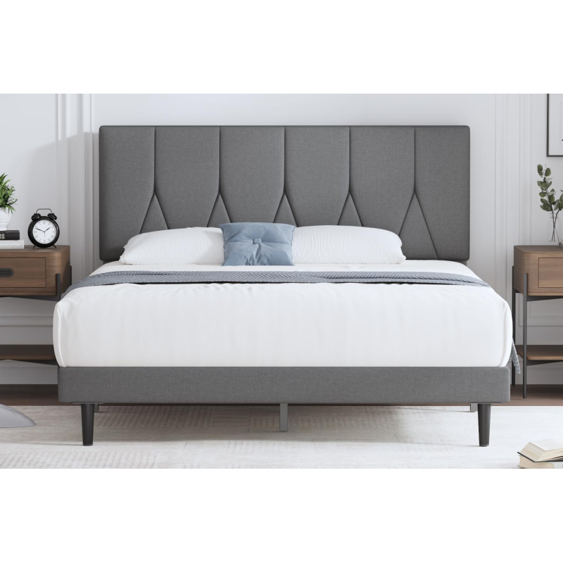 Polsterēts gultas rāmis 160 x 200 cm.