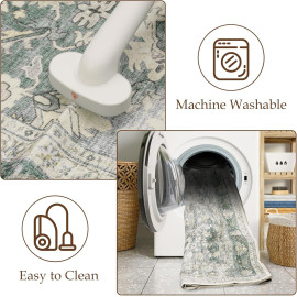 “YULEYU” vintage paklājs.