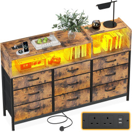 “ODK” kumode ar atvilktnēm un LED.