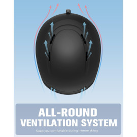 Findway slēpošanas ķivere ar ausu sargiem.
