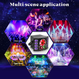 Disko gaisma, 100 W disko lampa, ballīšu apgaismojums “Beeseye”. 