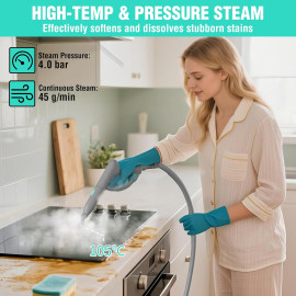 “HAUSHOF” daudzfunkcionāls tvaika tīrītājs.