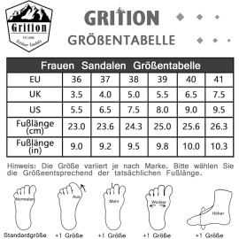 GRITION Trekinga sandales, sieviešu vasaras sandales 39. un 41izmērs 