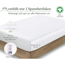 California palags ar gumiju 100% kokvilna 200x200x30 balts