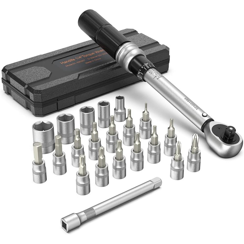 Handife uzgriežņu atslēgas roktura komplekts (21 daļas).