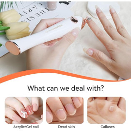 TOUCHBeauty elektriskā nagu vīle  5in1 Profesionāls manikīra/pedikīra komplekts ar statīvu