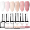 VENALISA 7.5ml Quick Construction Gel 6 Nude colors 7.5ml Transparent UV GEL
