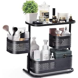 Urackify Lazy Susan galda organizators, vannas istabai, virtuvei, kosmētikai